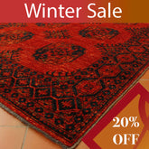 Handmade Afghan Ersari rug - WS306965