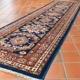 Handmade fine Afghan Kazak medium runner - 307376