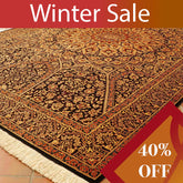 Extra fine handmade Oriental Qum silk rug - WS307655