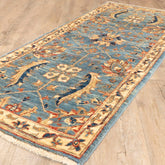 Handmade Afghan Choeb Rang short runner - 307946