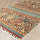 Handmade fine Afghan Samarkand rug - 308285