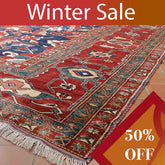 Handmade Afghan Kazak carpet - WS309016