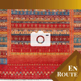 Handmade Afghan Loribaft rug - ENR309866
