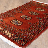 Handmade Pakistan Bokhara rug - 309965