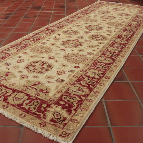 Fine handmade Afghan Ziegler runner - 139515