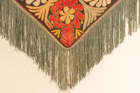 very old Fine silk camel decoration - 160369