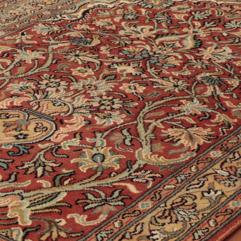 Handmade Kashmir Silk rug - 284848