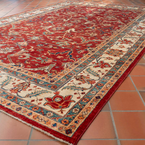 Handmade fine Afghan Ziegler rug - 284938