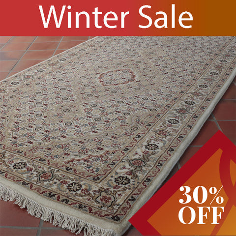 Fine handmade Indian Tabriz runner - 28525122