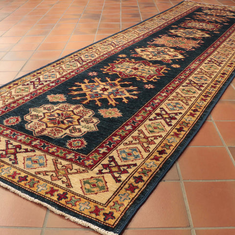 Fine handmade Afghan Kazak runner - 285327