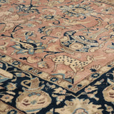 Fine handmade Persian Qum wool and silk rug - 295591