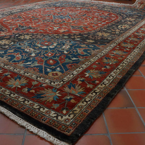 Handmade Indo Ushak carpet - 29525637