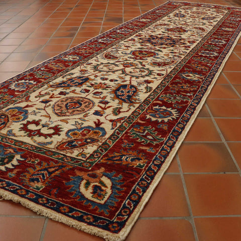 Handmade Afghan Aryana Runner - 295718