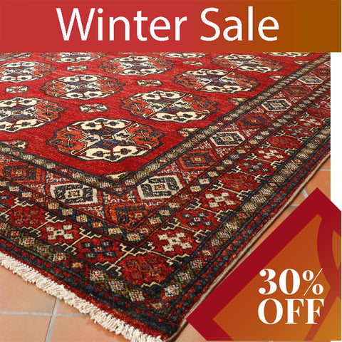 Handmade Afghan Ersari rug - 29525849