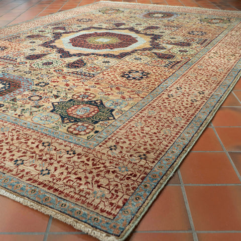 Handmade Afghan Choeb Mamluk carpet - 306641