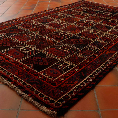 Handmade Persian Bonat rug - 30625726