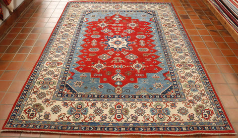 Handmade Comm Afghan Kazak rug - 306968