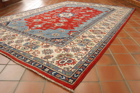 Handmade Comm Afghan Kazak rug - 306968