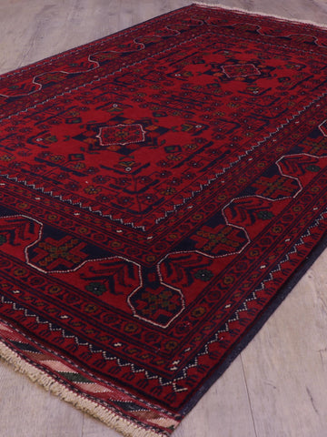 Handmade fine Afghan Kunduz rug - 306980