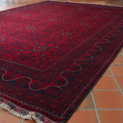 Handmade Afghan Kunduz carpet - 306984