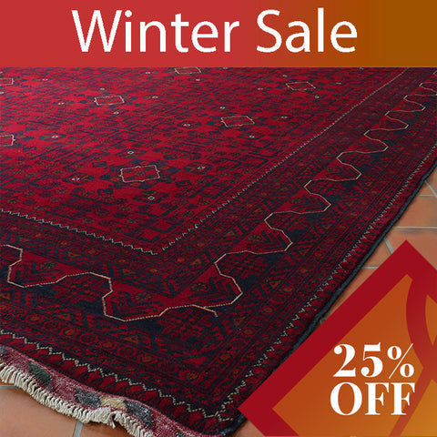 Handmade Afghan Kunduz carpet - 30625984