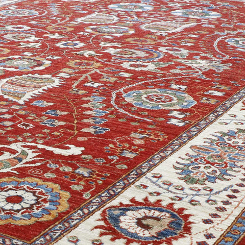 Handmade Afghan Kharjeen carpet - 30625985