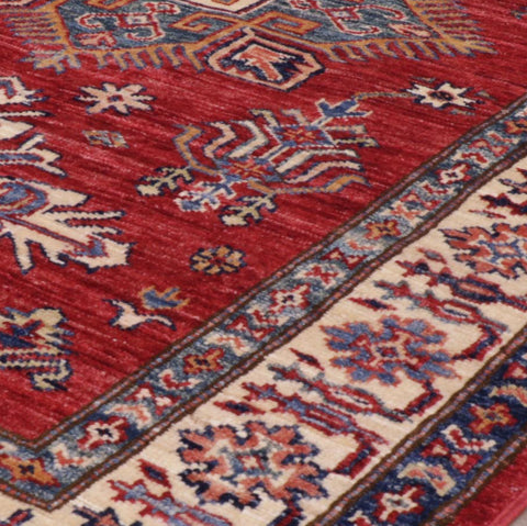 Handmade fine Afghan Kazak rug - 30725024