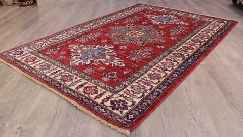 Handmade fine Afghan Kazak rug - 30725024