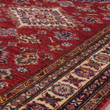 Handmade fine Afghan Kazak rug - 307026