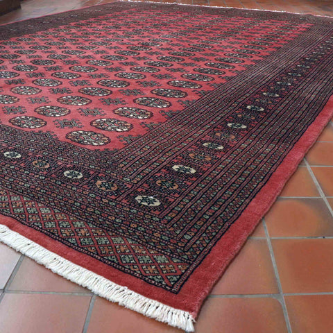 Luxury handmade Mori Pakistan Bokhara rug - 30725072