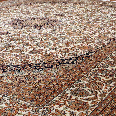 Fine handmade Kashmir silk carpet - 30725296