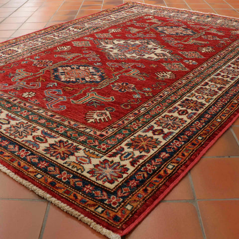 Handmade Afghan Kazak rug - 30725372