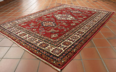 Handmade Afghan Kazak rug - 30725372