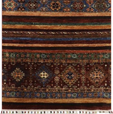 Handmade Afghan Kharjeen runner - ENR307380