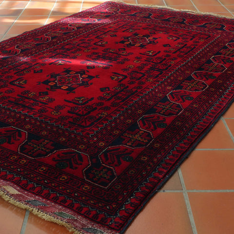 Handmade fine Afghan Kunduz rug - 30725430