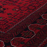 Handmade fine Afghan Kunduz rug - 307432