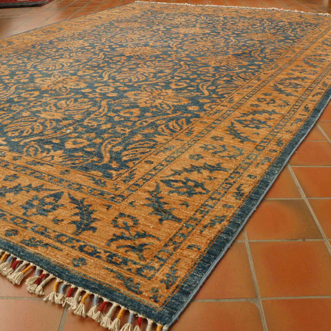 Fine handmade Afghan Suzani carpet - 30725491