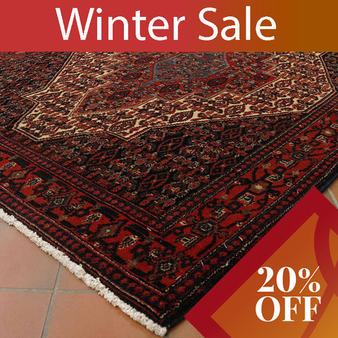 Handmade Oriental Senneh rug - 30725614