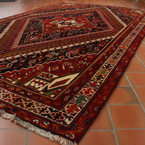 Handmade Persian Qashqai rug - 307616