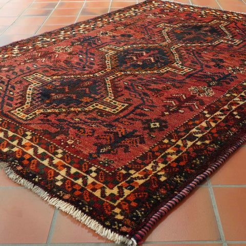 Handmade Oriental Shiraz rug - 307630