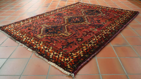 Handmade Oriental Shiraz rug - 307630