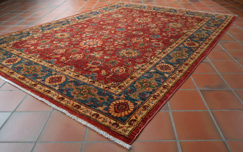 Fine handmade Afghan  Ziegler rug - 307636