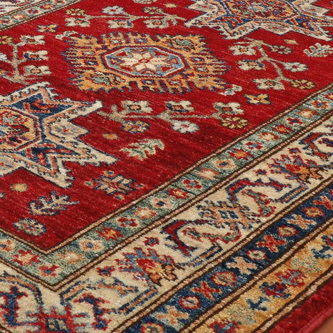 Handmade Afghan Kazak rug - 30725756