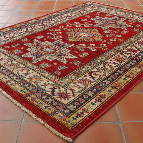 Handmade Afghan Kazak rug - 30725756