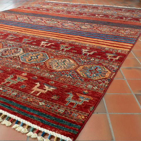 Handmade Afghan Aryana carpet - 307764