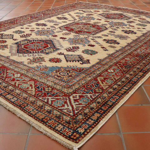 Extra fine handmade Afghan Kazak rug - 30725785