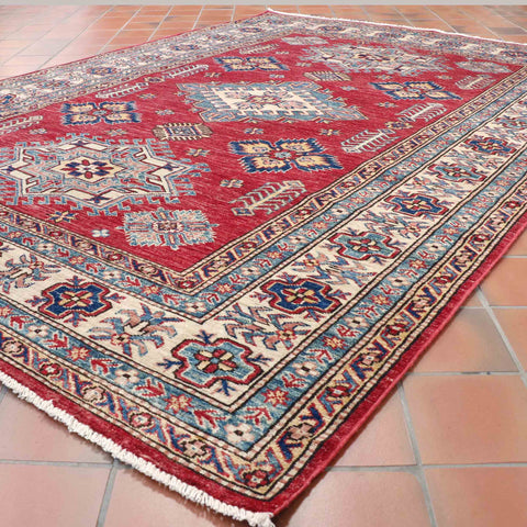 Handmade fine Afghan Kazak rug - 30725799