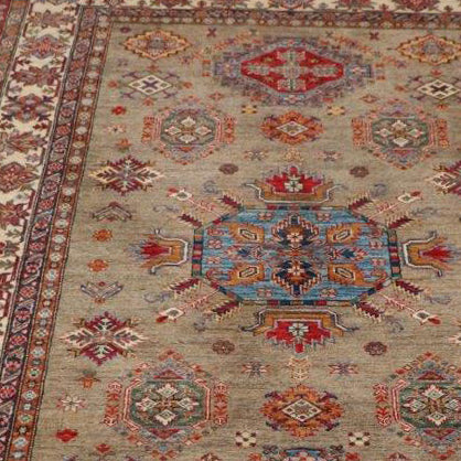 Fine handmade Afghan Kazak rug - ENR307889