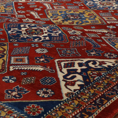 Fine handmade Persian Qashquli rug - 307917