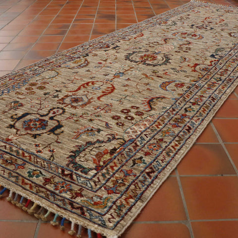 Handmade Afghan Samarkand runner - 30725929